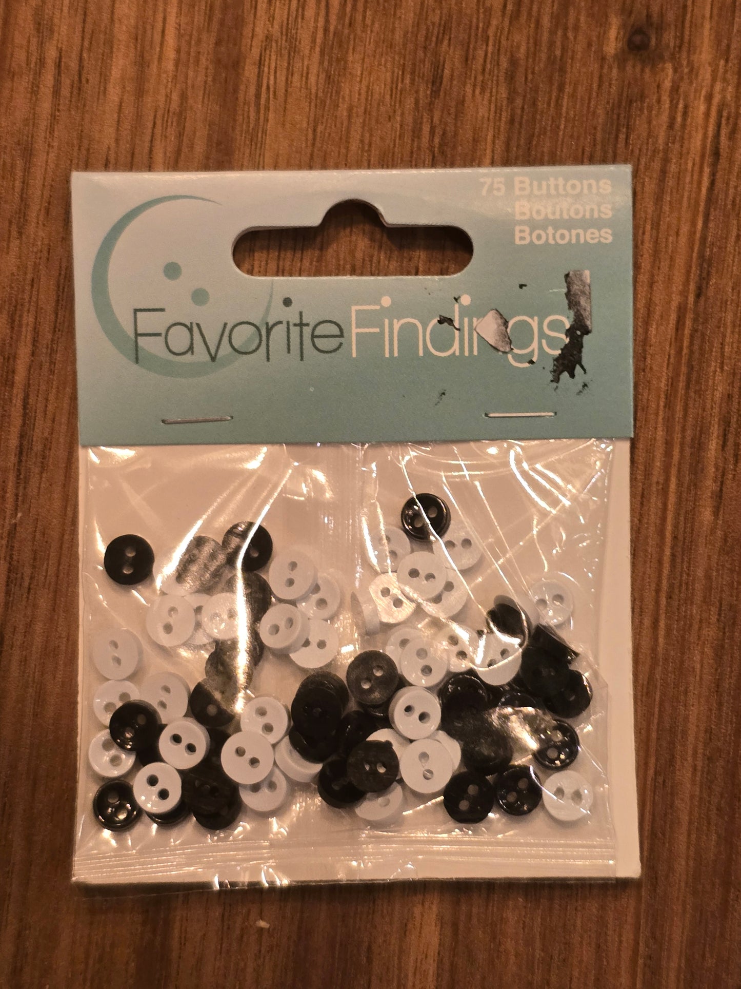 Favorite Findings - 75 Mini Buttons - Nature, Patriotic, Black & White, Primary, Ocean or Country