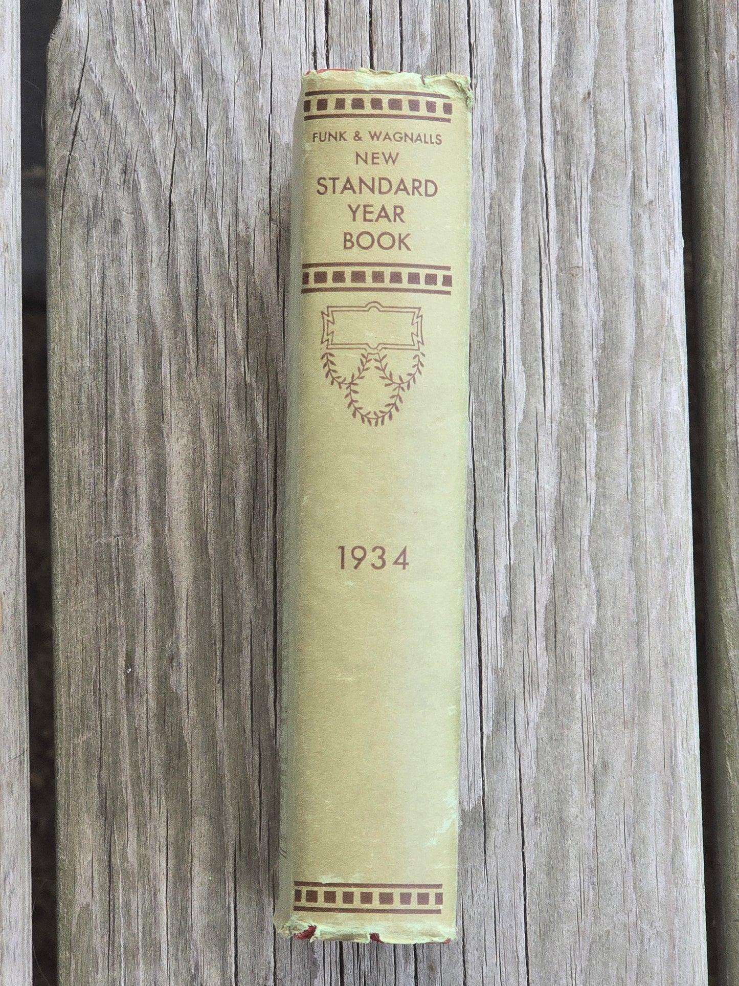 Funk & Wagnalls Company - The New Standard Year Book - 1934 - Vintage Book