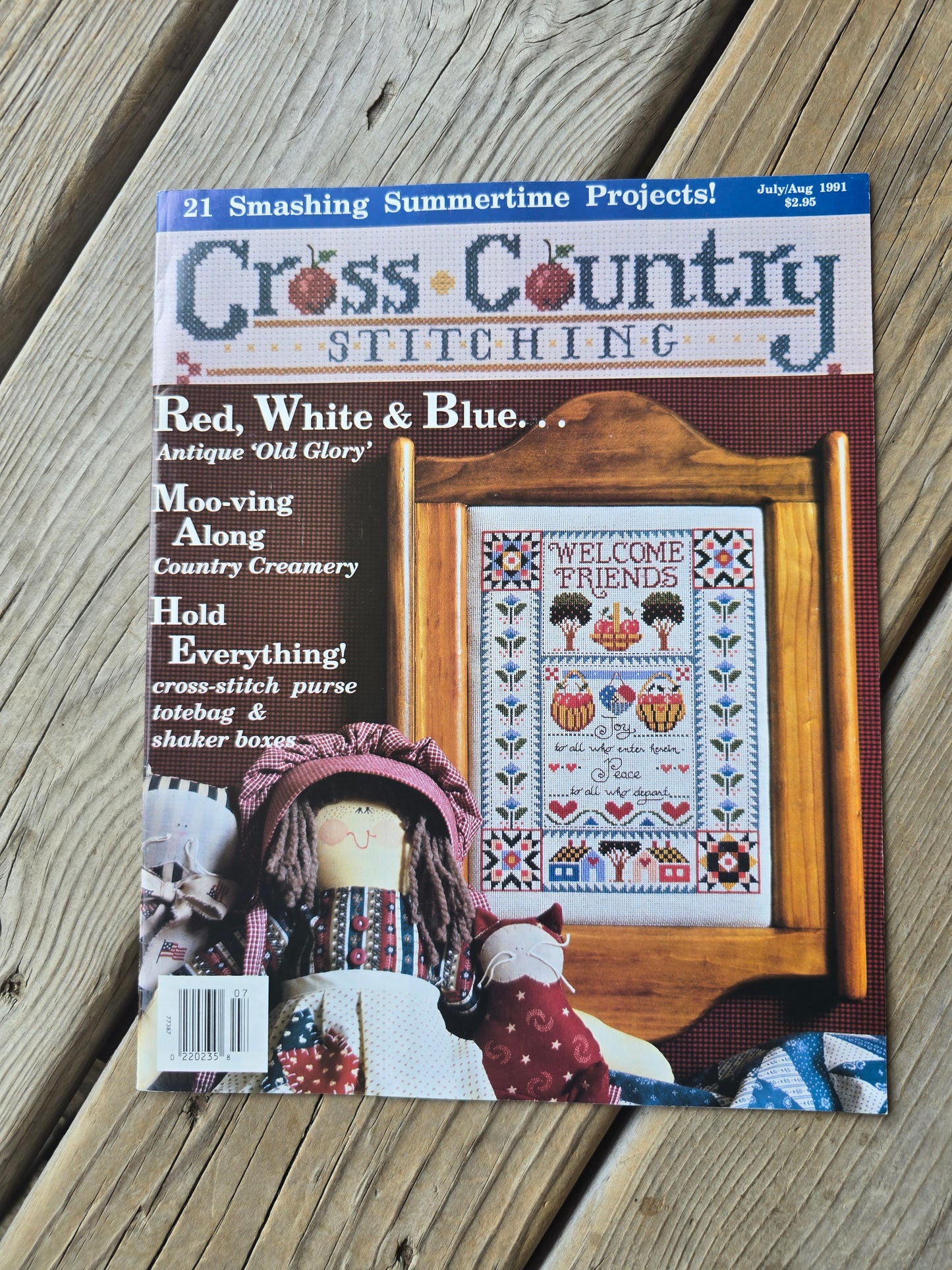 Cross Country Stitching Magazine - 1991 Bundle