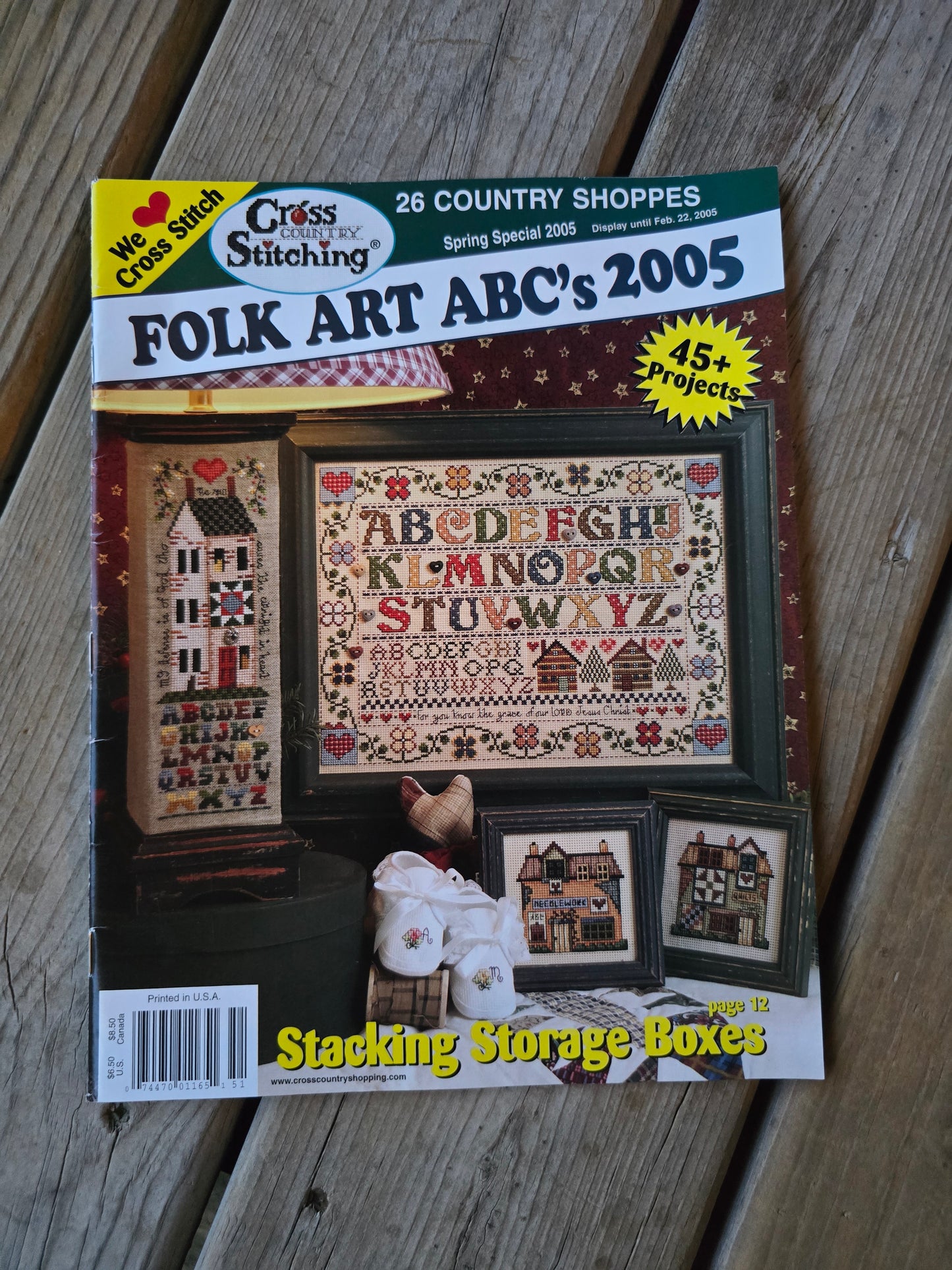 Cross Country Stitching Magazine - Special Spring Issues 2005-2006 - Folk Art ABC’s