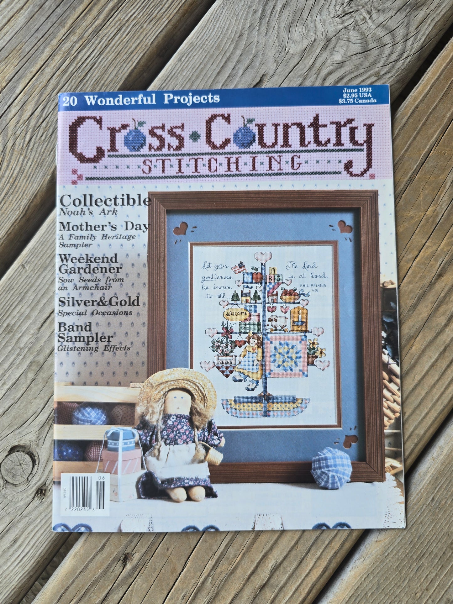 Cross Country Stitching Magazine - 1993 Bundle