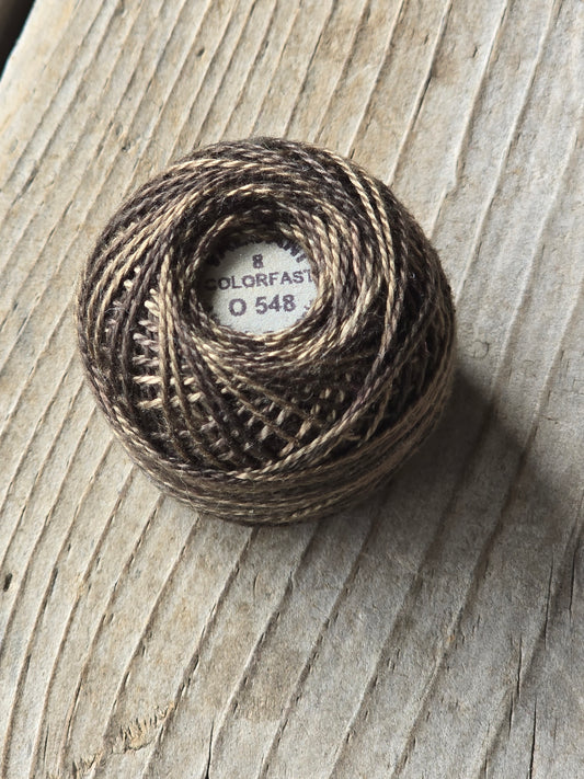 Valdani - Perle Cotton - Hand-Dyed - Size 12 - #O548 - Thread