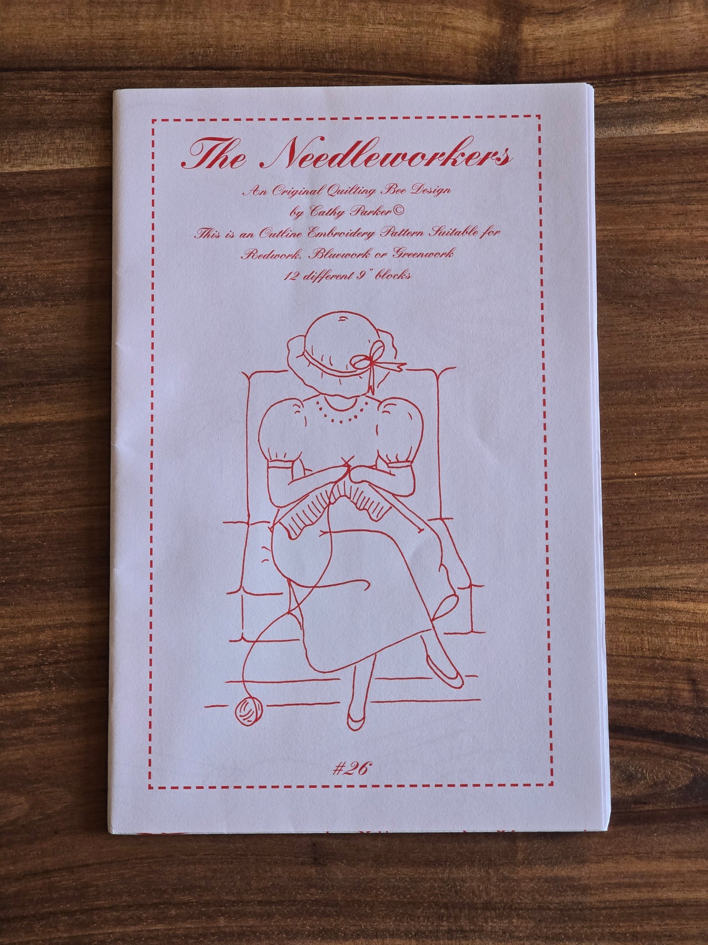 Quilting Bee Designs - The Needleworkers - Embroidery Pattern