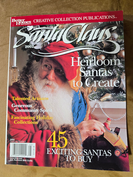 Better Homes and Gardens Creative Collection Magazine - Santa Claus 2002