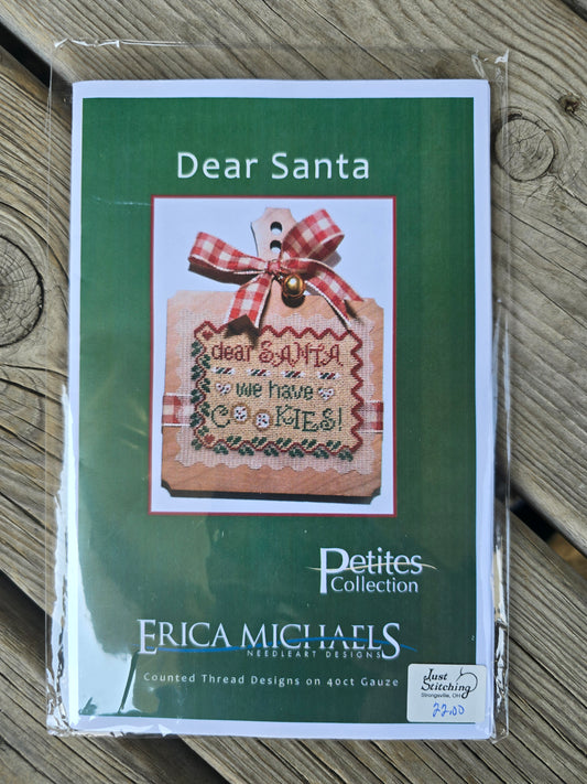 Erica Michaels - Dear Santa - Petites Collection - Cross Stitch Kit