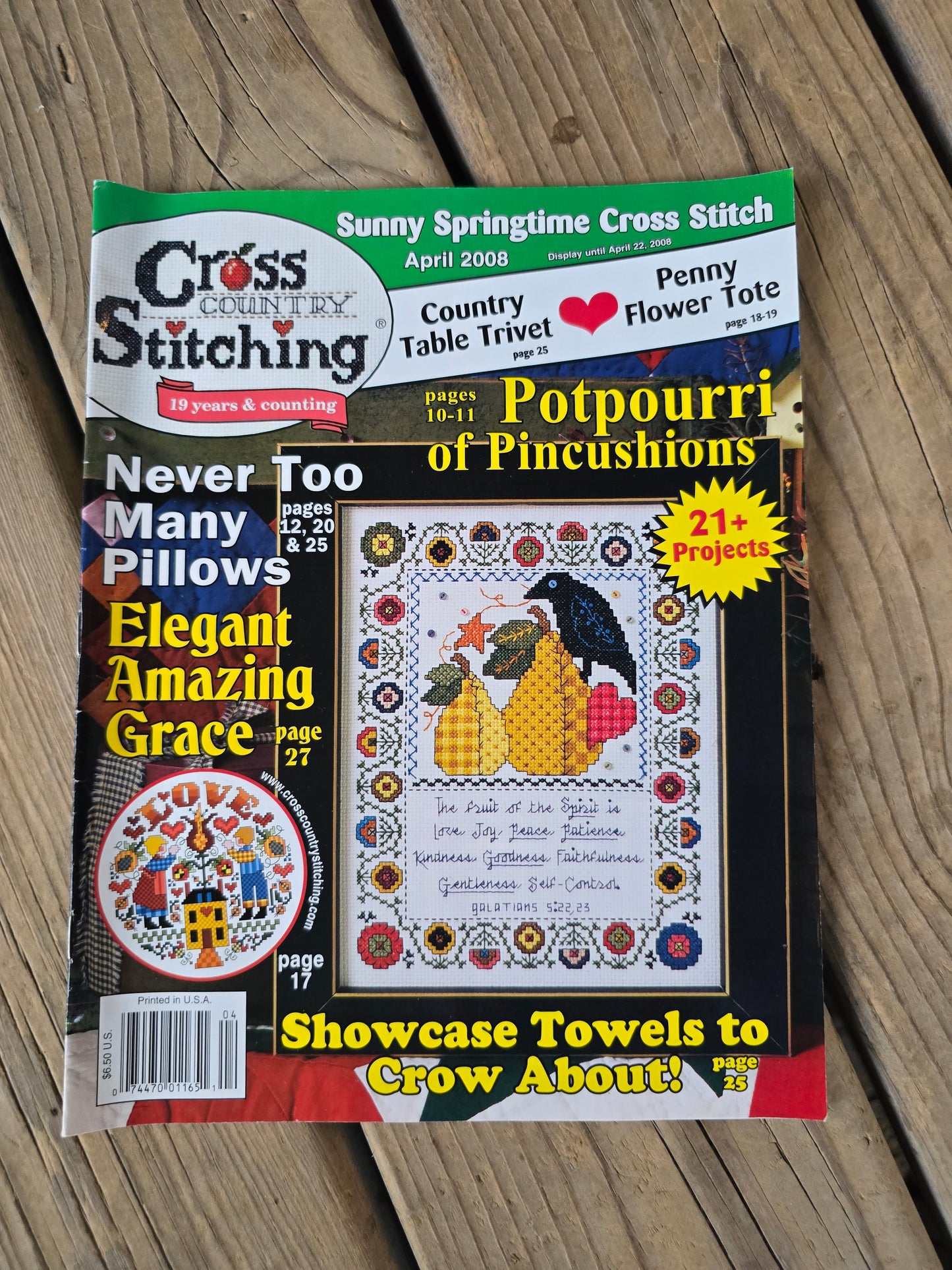 Cross Country Stitching Magazine - 2008 Bundle