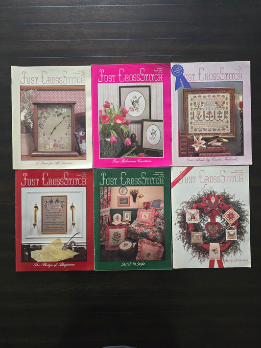 Just Cross Stitch - 1987 - Magazine Bundle