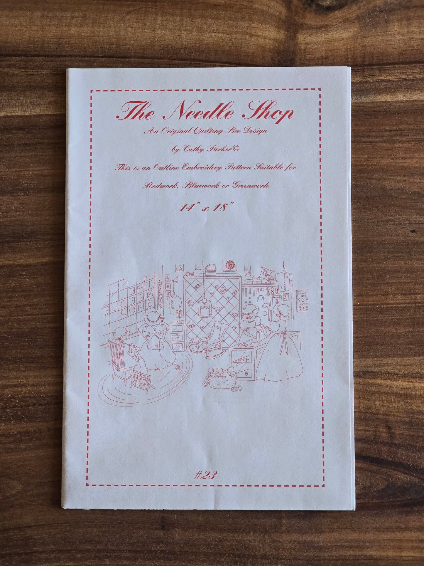 Quilting Bee Designs - The Needle Shop - Embroidery Pattern