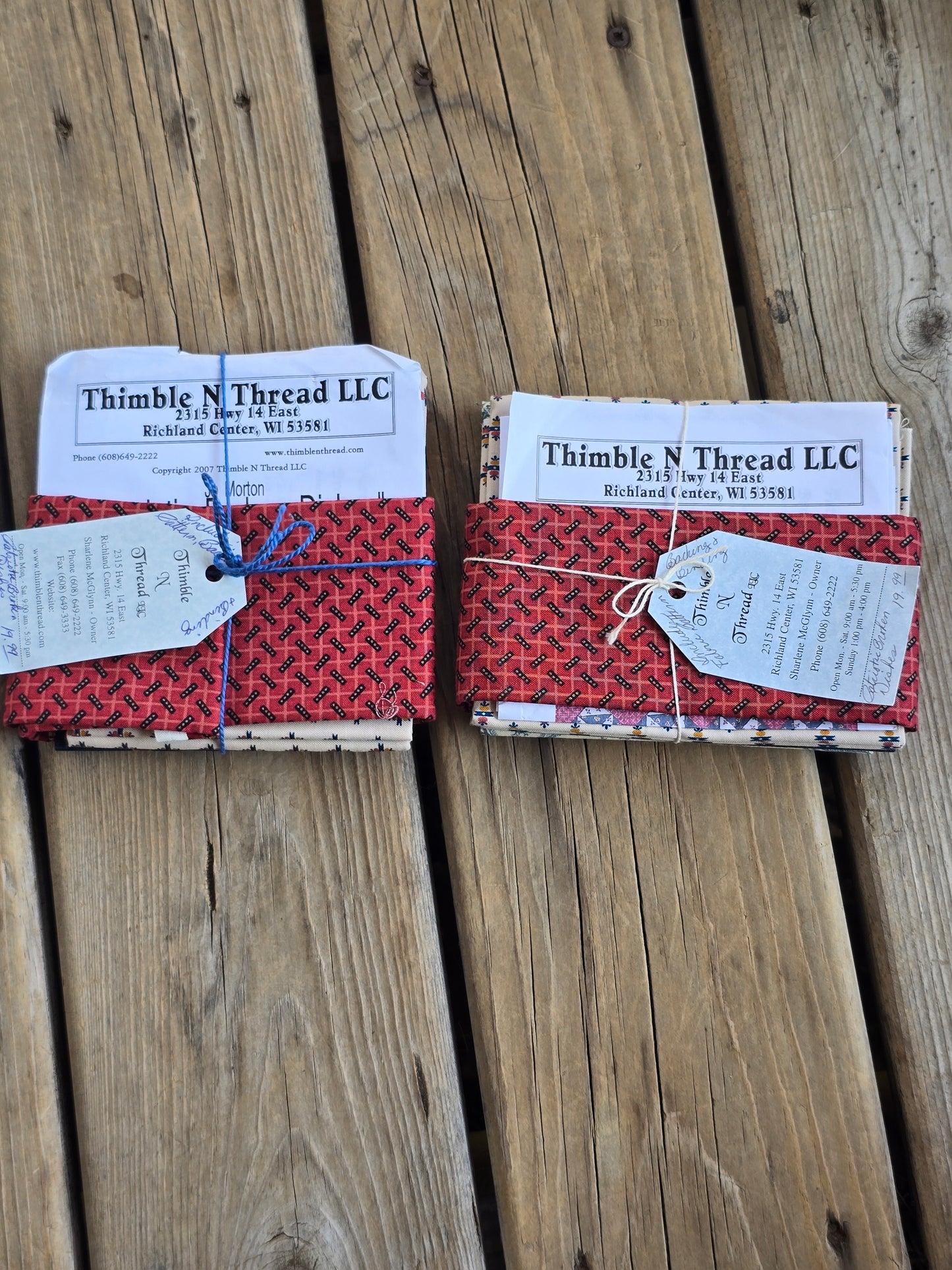 Thimble N Thread - Jo Morton - Patriotic Broken Dishes - Quilting - Kit