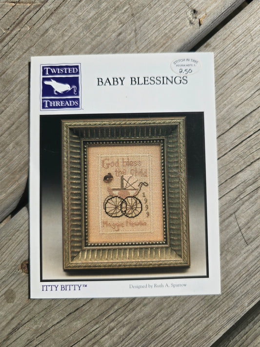 Twisted Threads - Itty Bitty - Baby Blessings - Cross Stitch Pattern