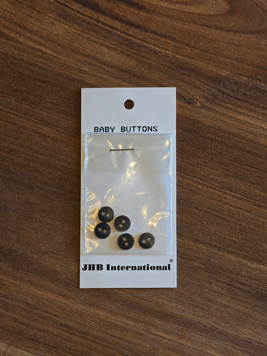 JHB International - Black Baby Buttons