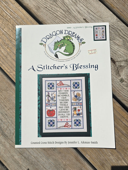 Dragon Dreams - A Stitcher's Blessing - Cross Stitch Pattern