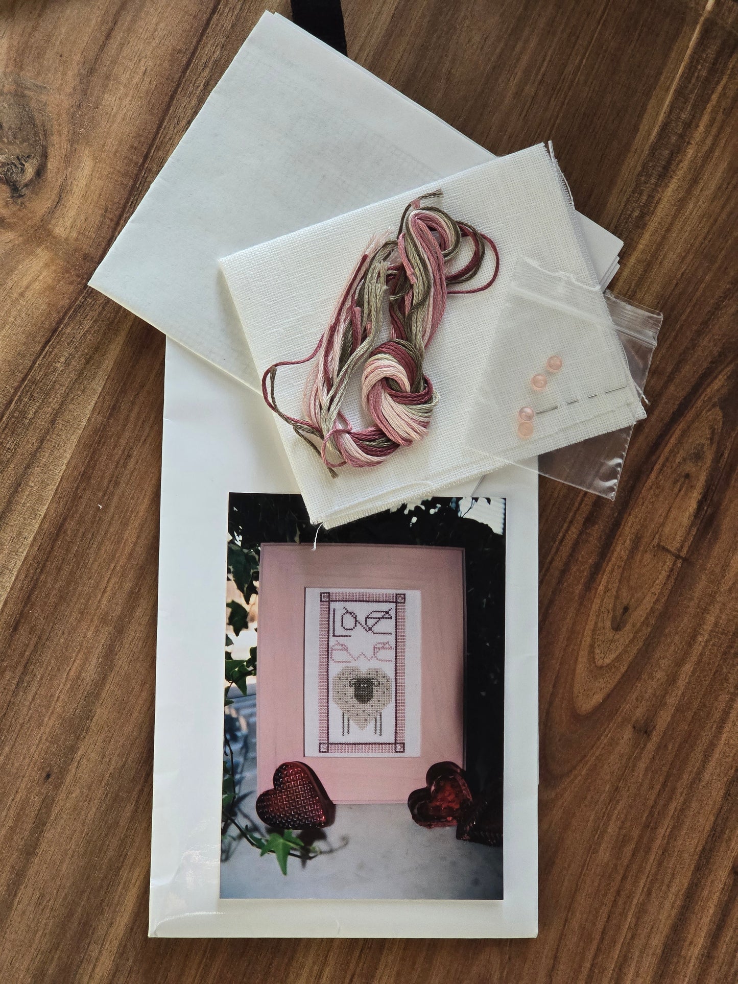 Ewe and Eye and Friends - Love Ewe - Cross Stitch Kit
