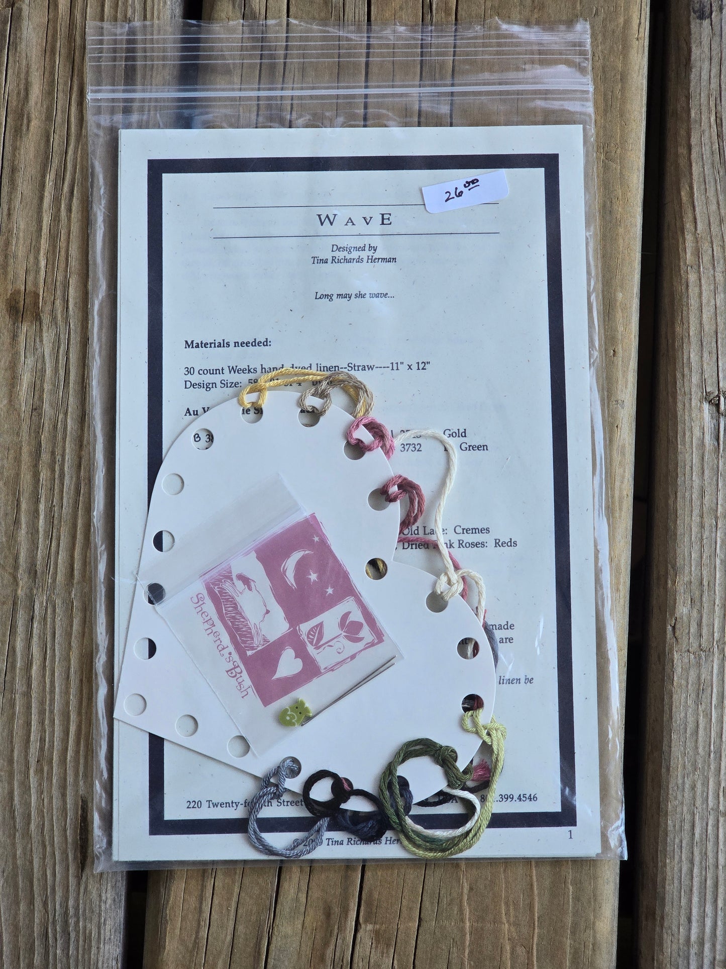 Shepherd's Bush - Wave - Cross Stitch Kit