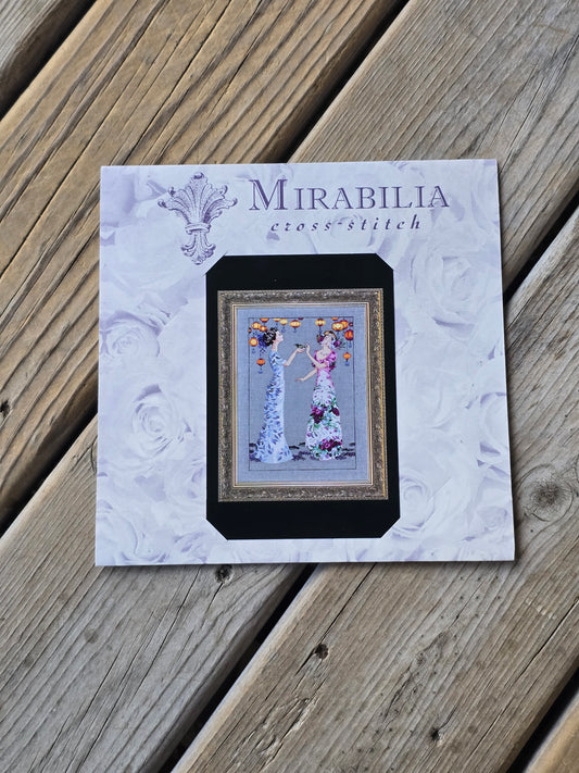 Mirabilia - The Garden Party - Cross Stitch Pattern with Embellishment Pack