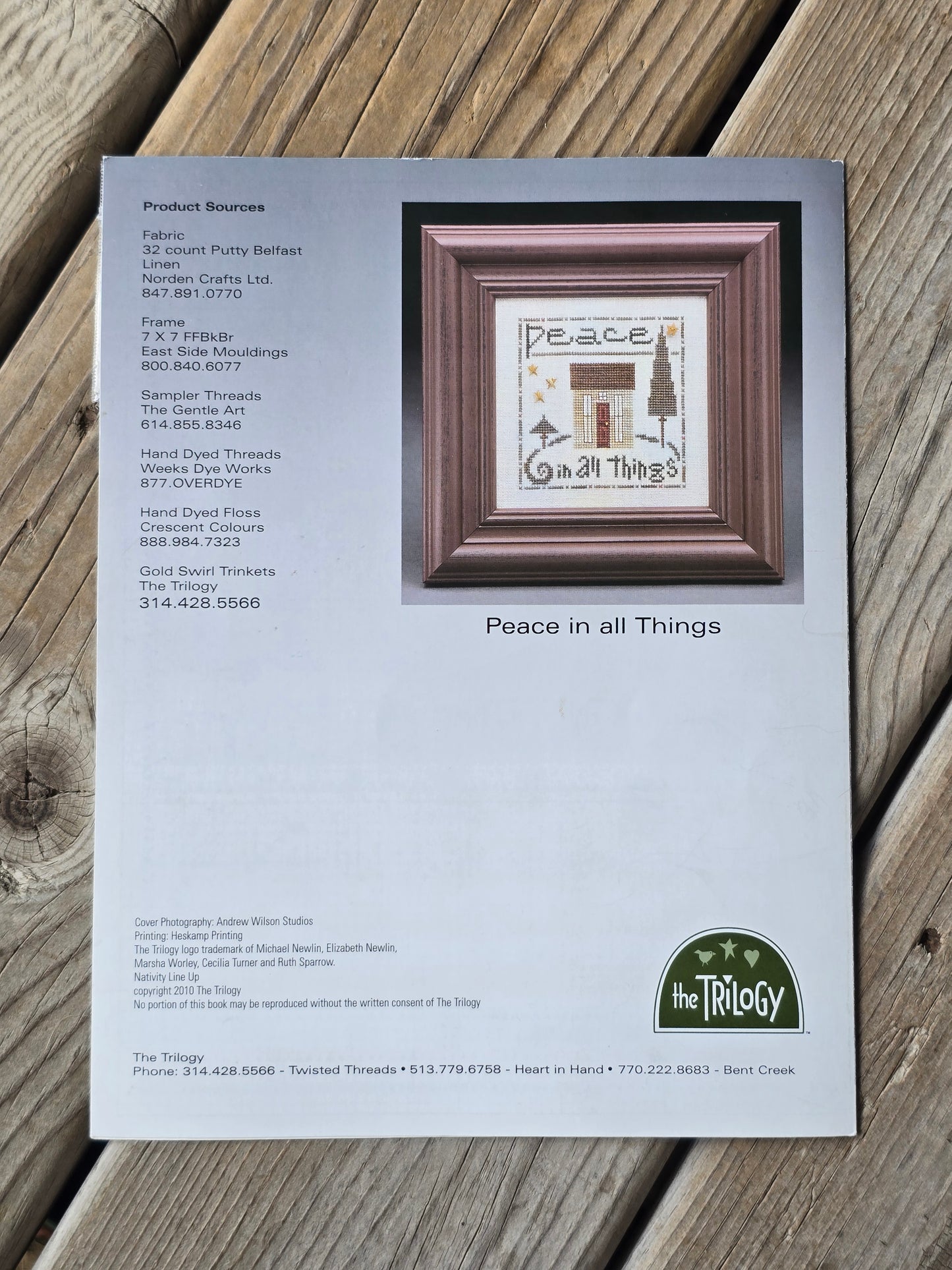 The Trilogy - Nativity Line Up - Cross Stitch Pattern