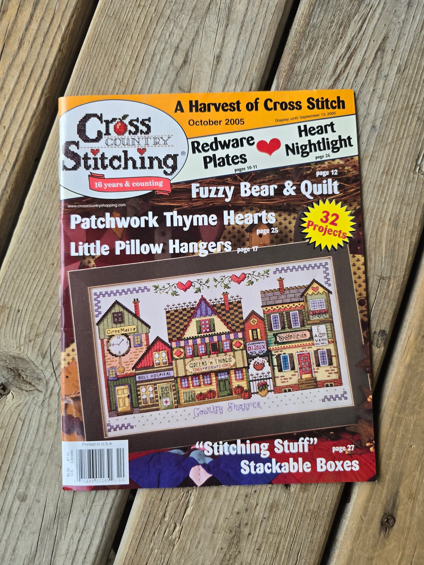 Cross Country Stitching Magazine - 2005 Bundle