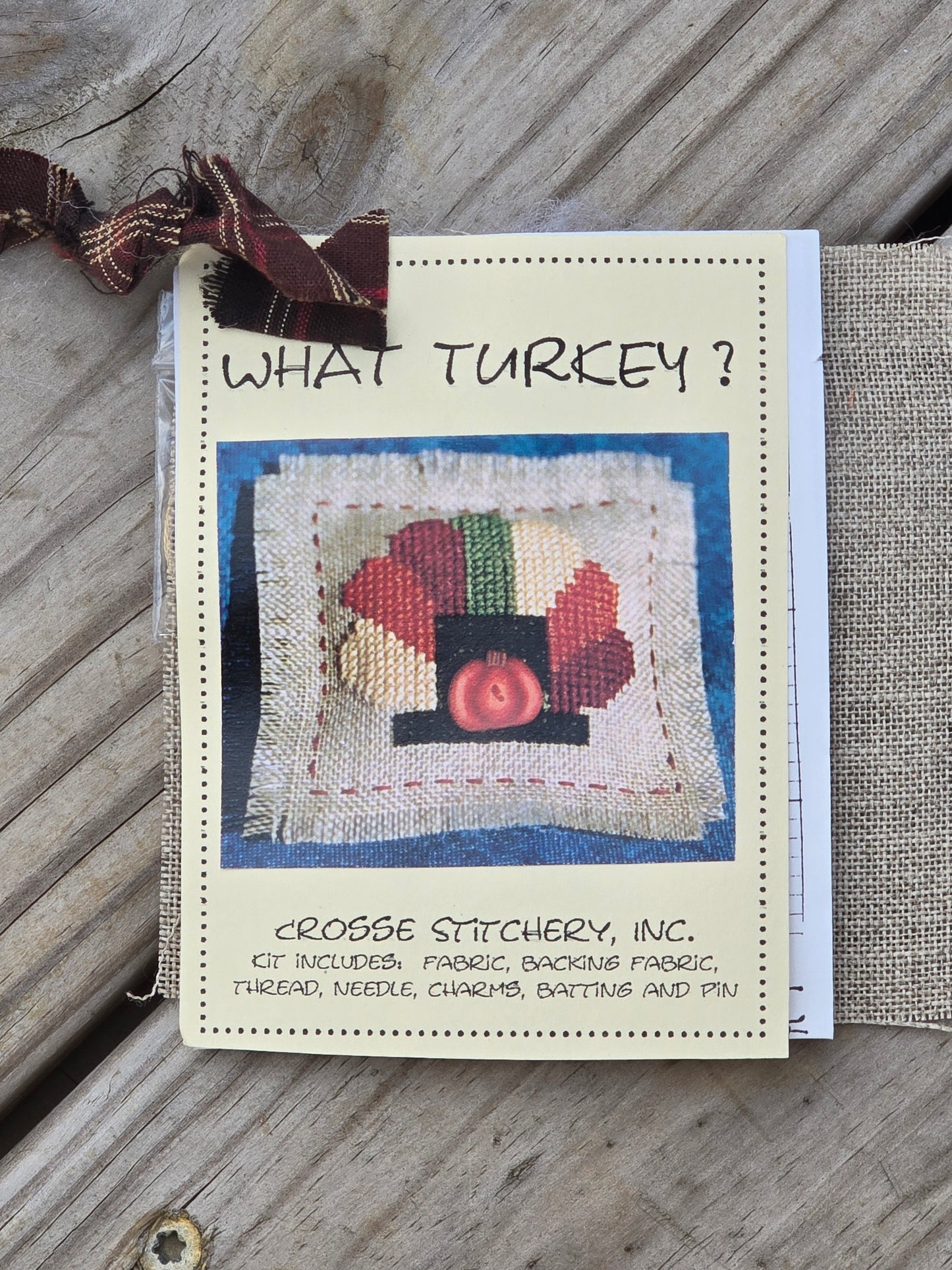 Crosse Stitchery, Inc. - What Turkey - Cross Stitch Kit
