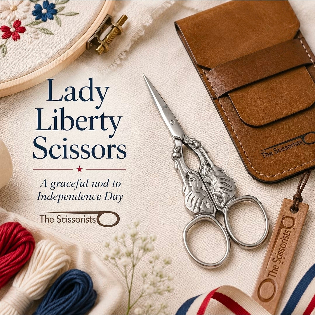 The Scissorists & Friends - Lady Liberty Scissors - Notions - Nashville Needlework Market 2026