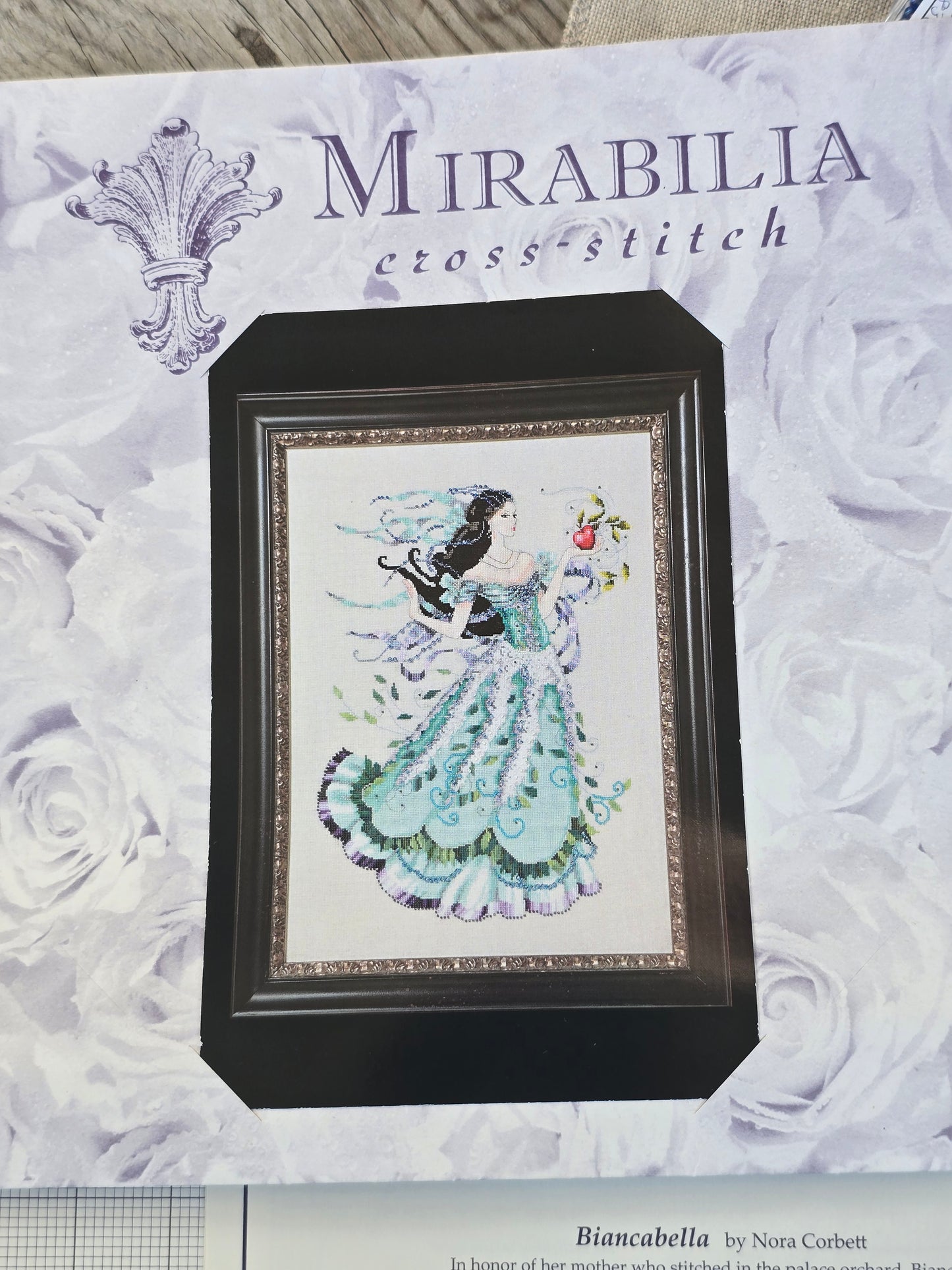 Mirabilia - Biancabella - Partially Completed Cross Stitch Kit