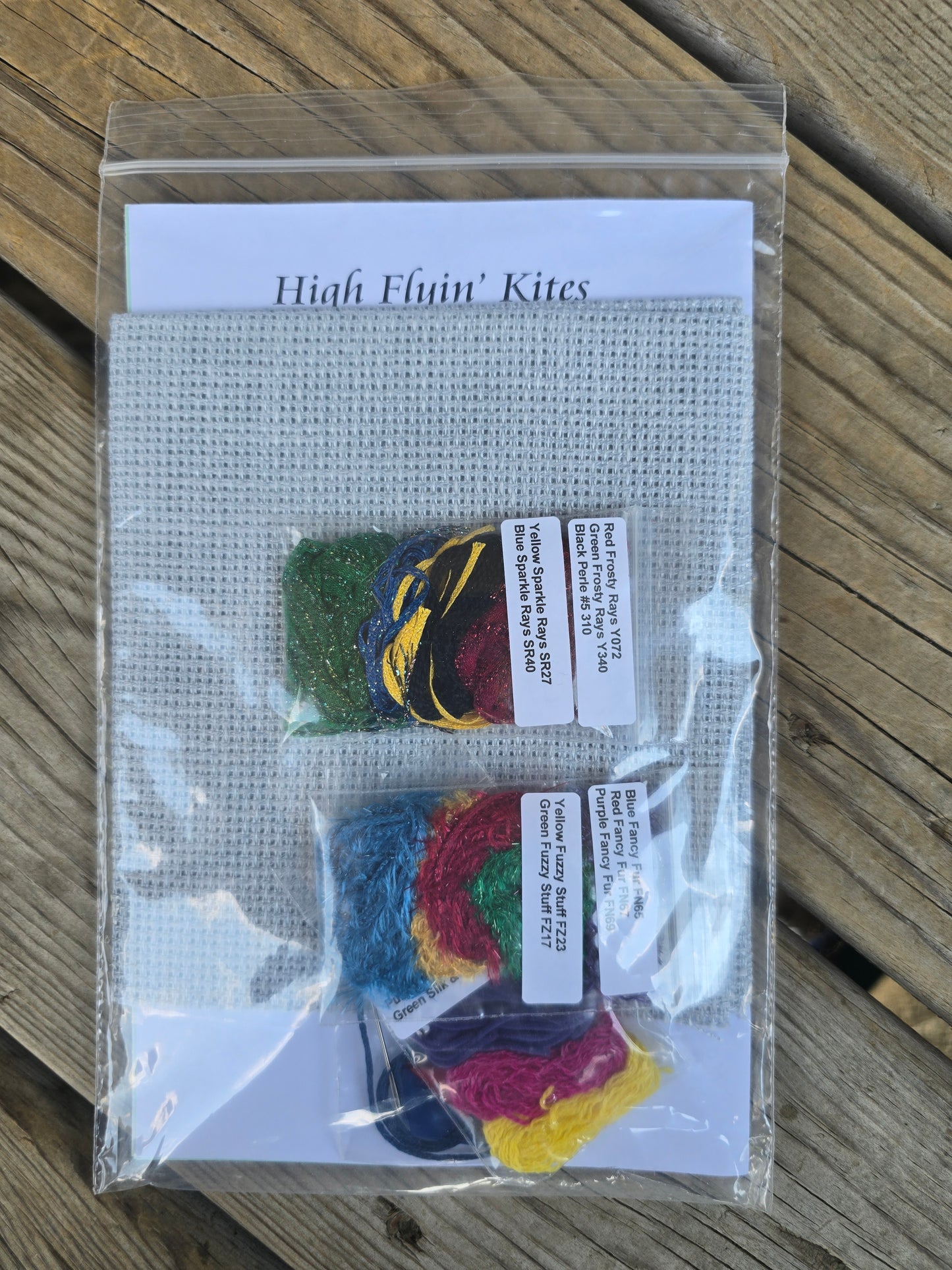 The Stitchworks - Fibers n Stuff - High Flying Kites Kit