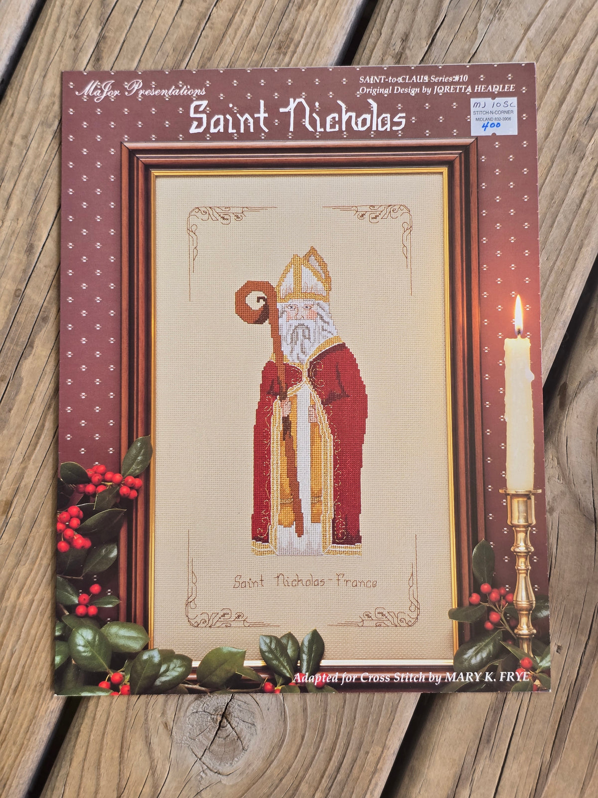 MaJor Presentations - Saint Nicholas France - Cross Stitch Pattern