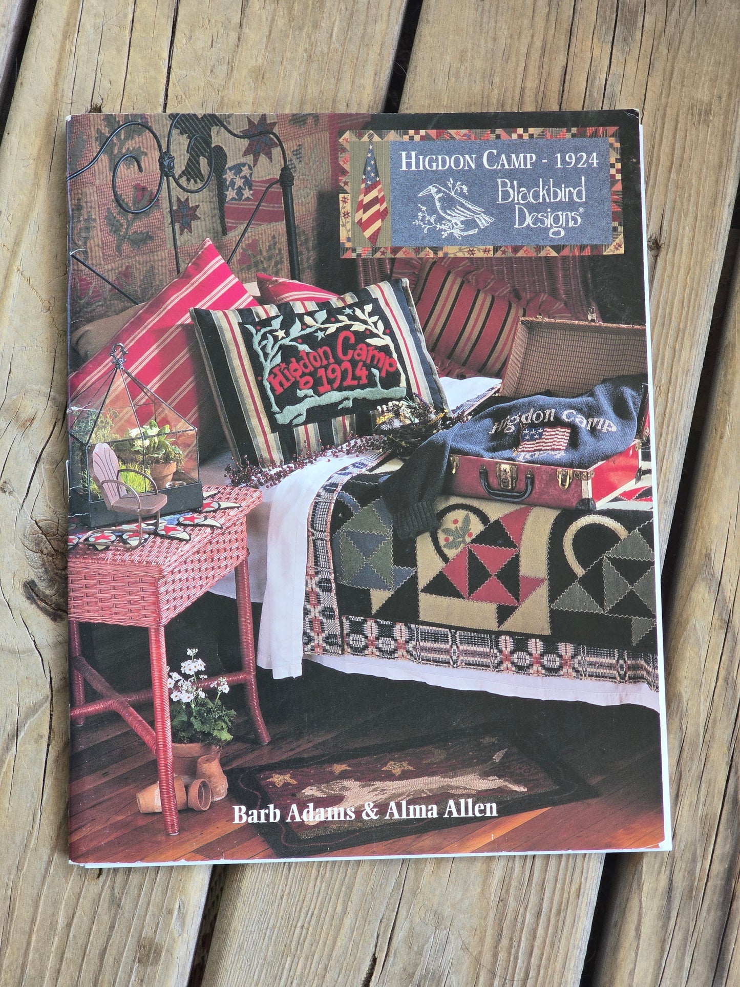 Blackbird Designs - Higdon Camp - 1924 - Quilt and Cross Stitch Book