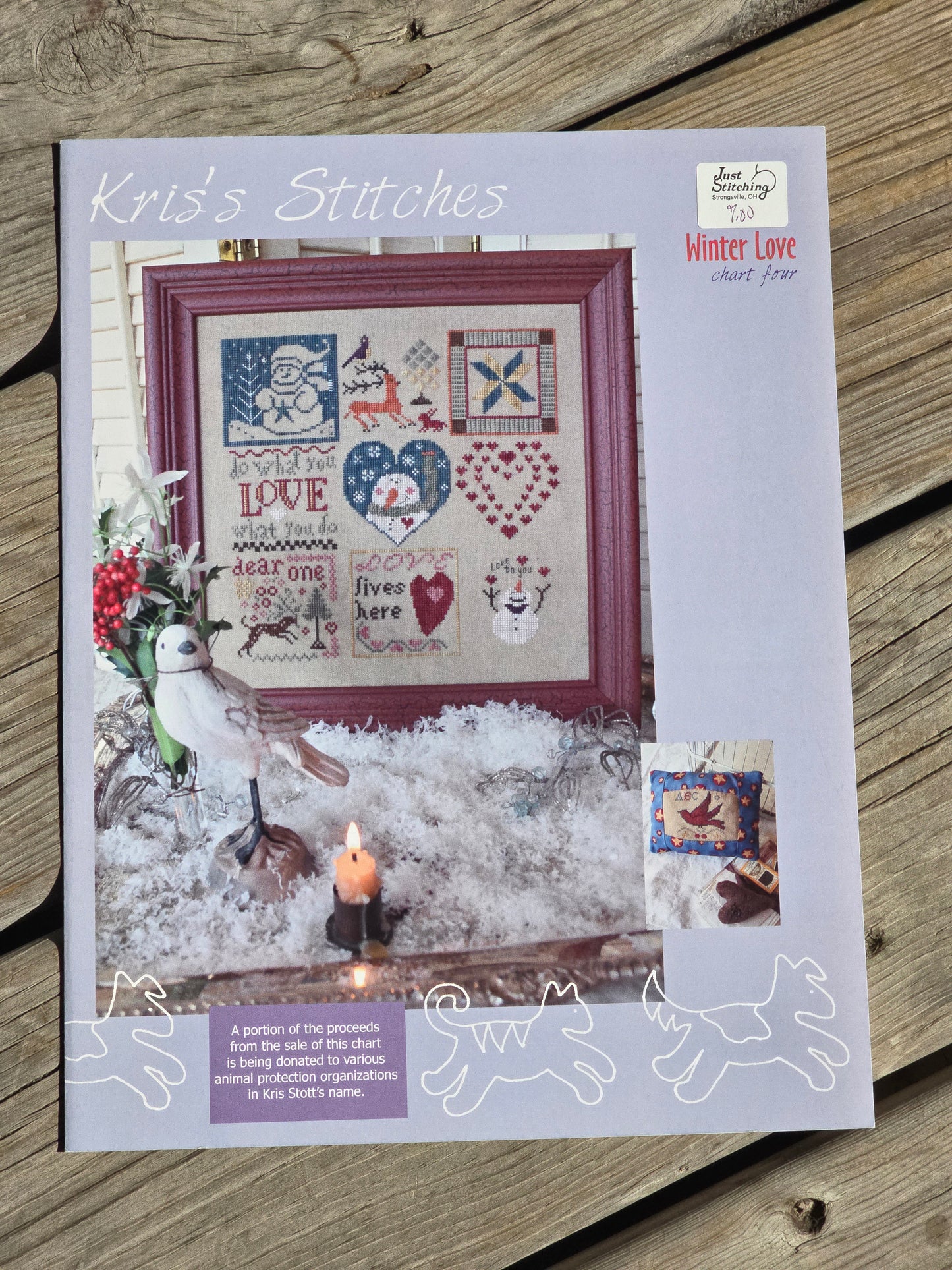 Norden Crafts, Ltd. - Kris's Stitches - Winter Love - Chart Four - Cross Stitch Pattern