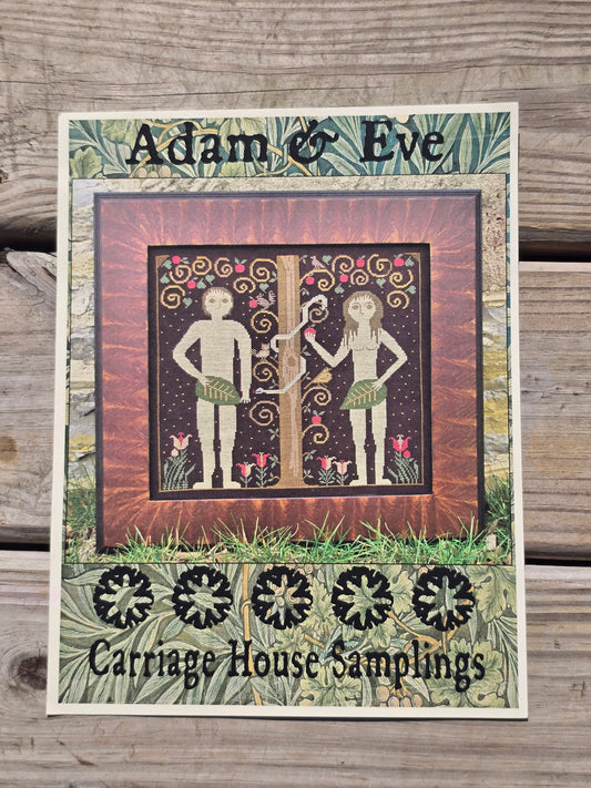 Carriage House Samplings - Adam & Eve - Cross Stitch Pattern