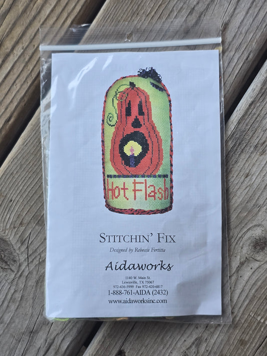 Aidaworks - Stitchin' Fix -  Hot Flash - September 2003 - Cross Stitch Kit