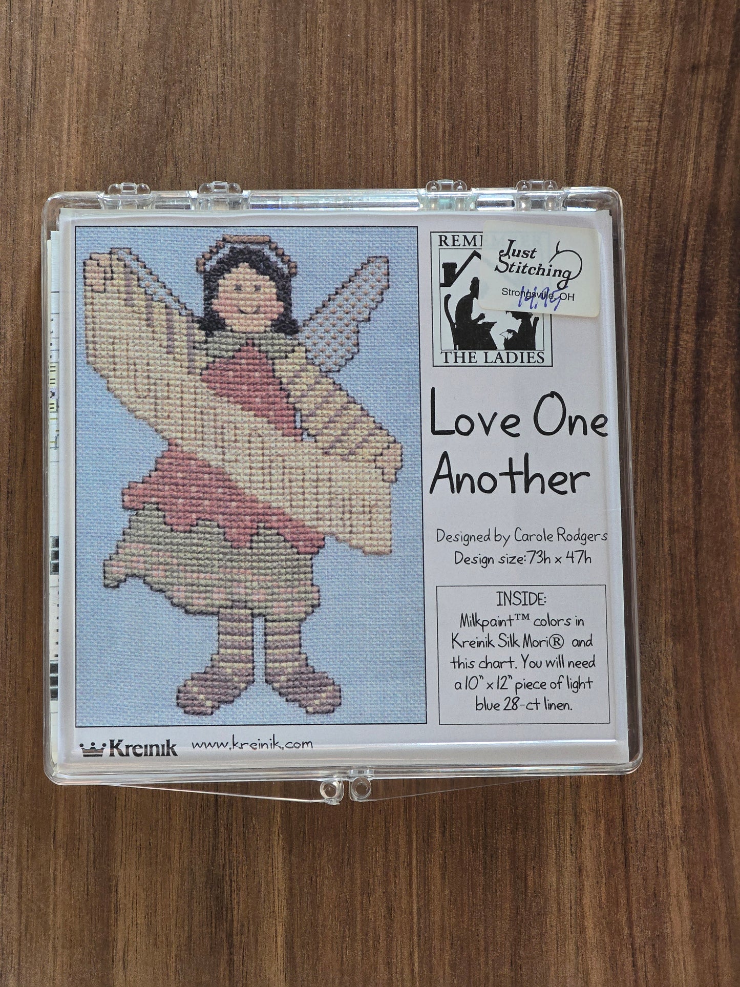 Kreinik - Remember the Ladies - Love One Another - Cross Stitch Kit