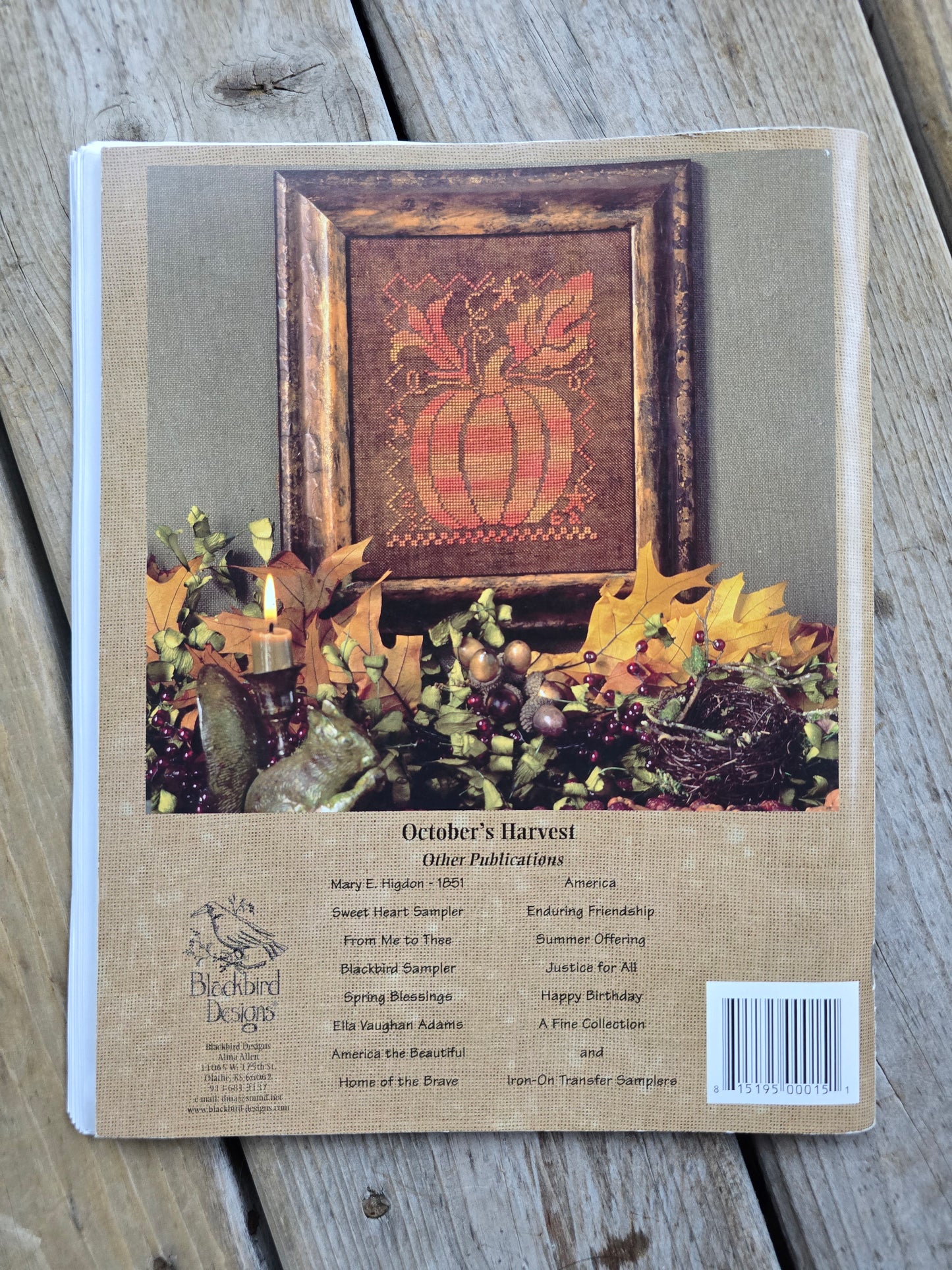 Blackbird Designs - A Fine Collection - Cross Stitch Pattern