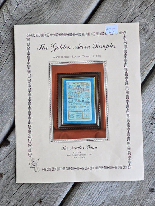 The Needle's Prayse - The Golden Acorn Sampler - Cross Stitch Kit
