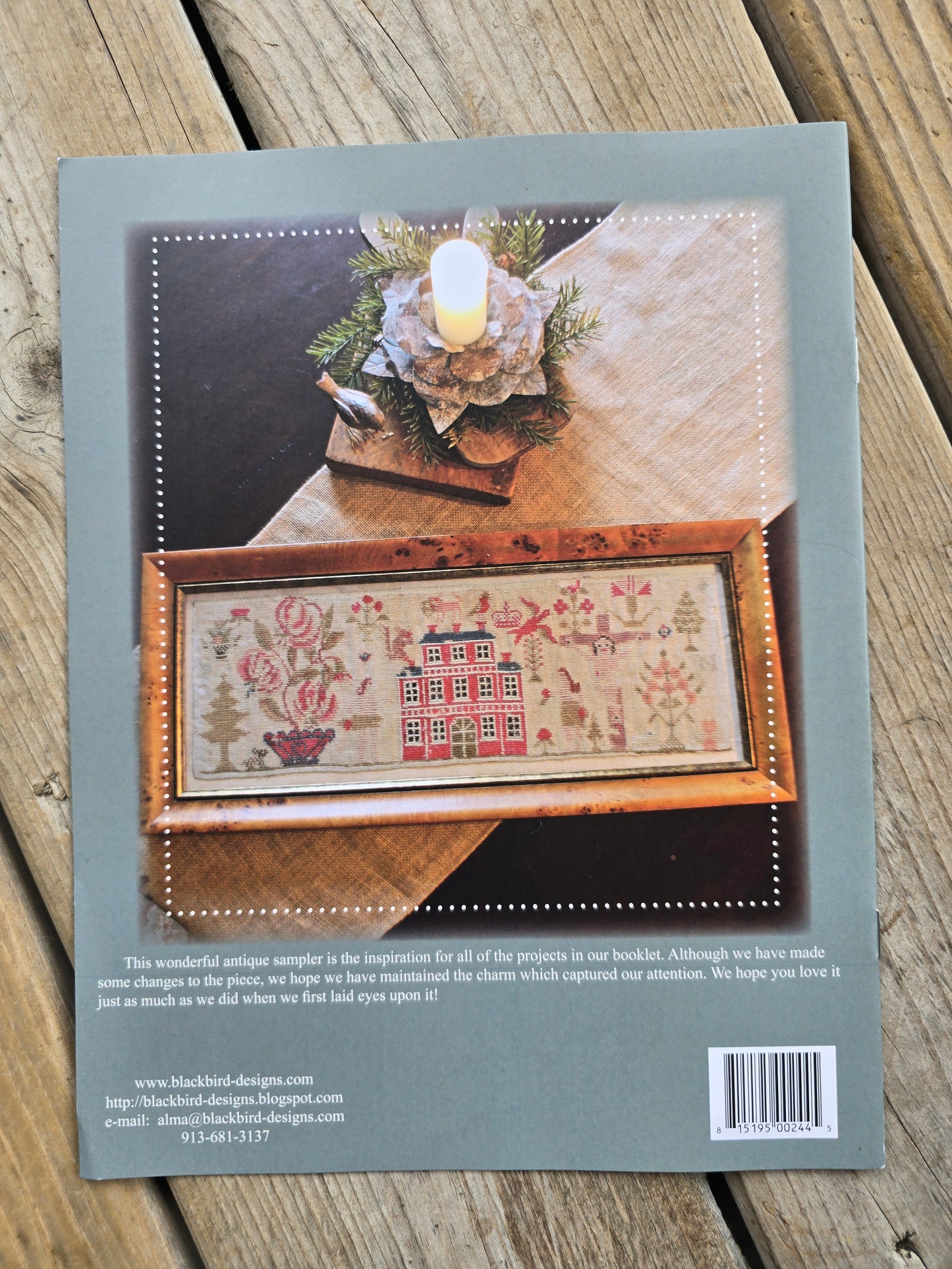Blackbird Designs - Shall I Compare Thee to a Summer's Day? - Cross Stitch Pattern