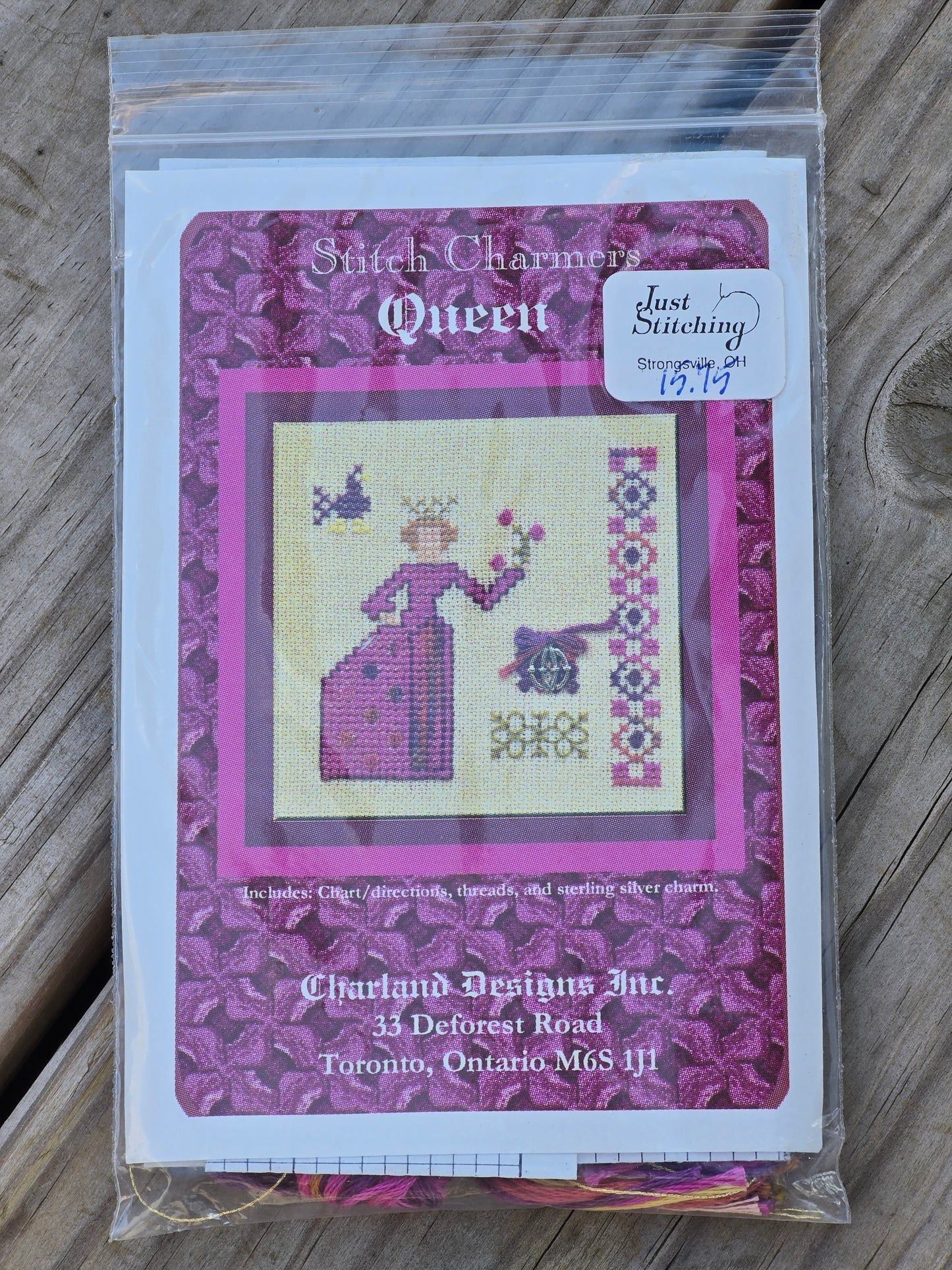 Charland Designs - Queen - Stitch Charmers - Cross Stitch Kit