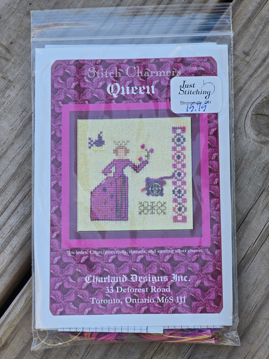 Charland Designs - Queen - Stitch Charmers - Cross Stitch Kit