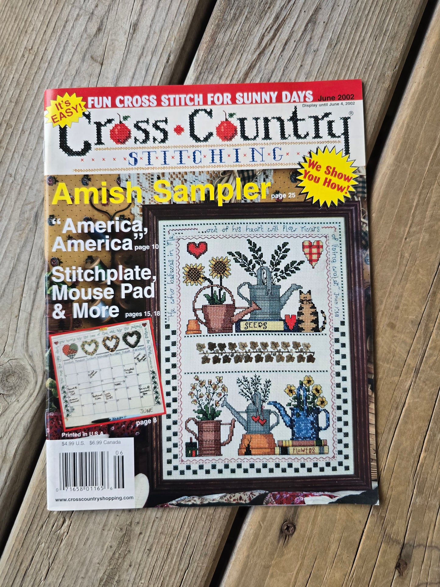 Cross Country Stitching Magazine - 2002 Bundle