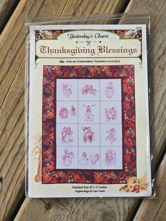 Yesterday's Charm - Thankful Blessings - Quilt Pattern