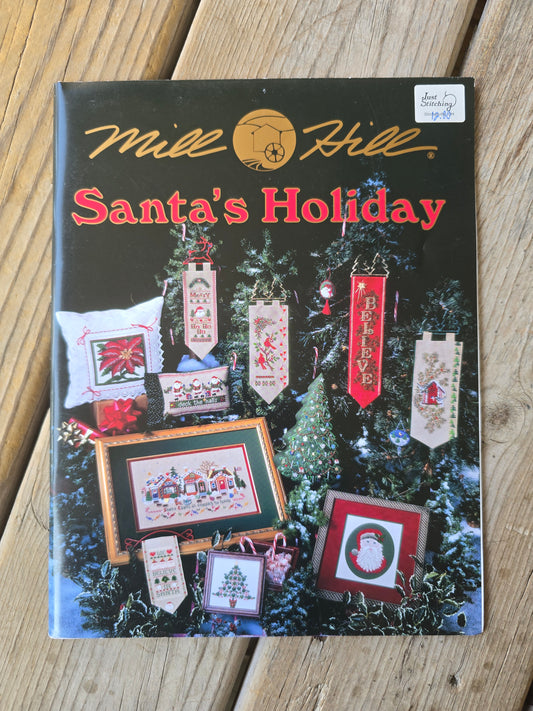Mill Hill - Santa's Holiday - Cross Stitch Pattern Book