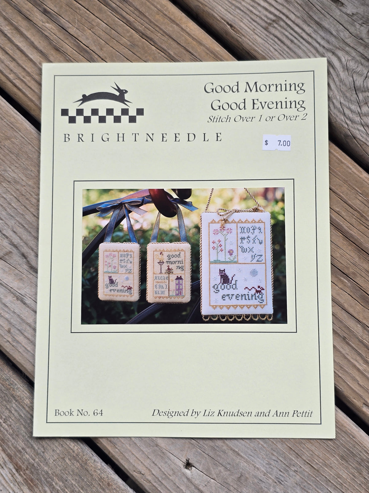 Brightneedle - Good Morning Good Evening - Cross Stitch Pattern