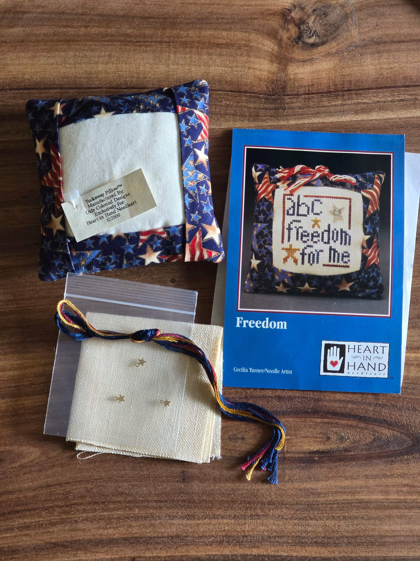 Heart in Hand - Freedom - Cross Stitch Kit