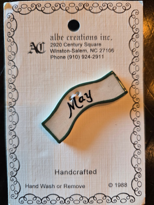 Albe Creations Inc. - May Ceramic Button