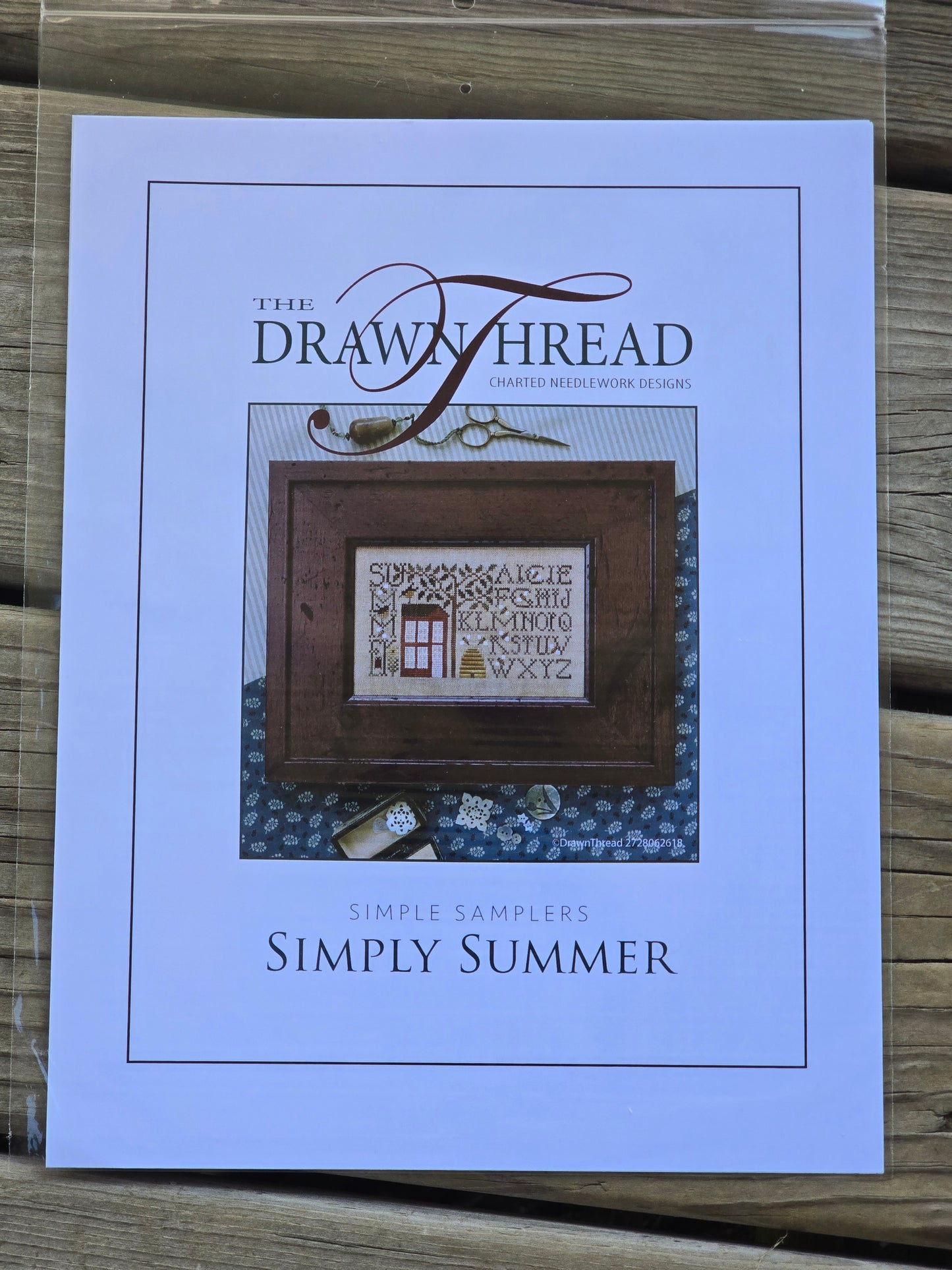 The Drawn Thread - Simple Samplers - Simply Summer - Cross Stitch Pattern