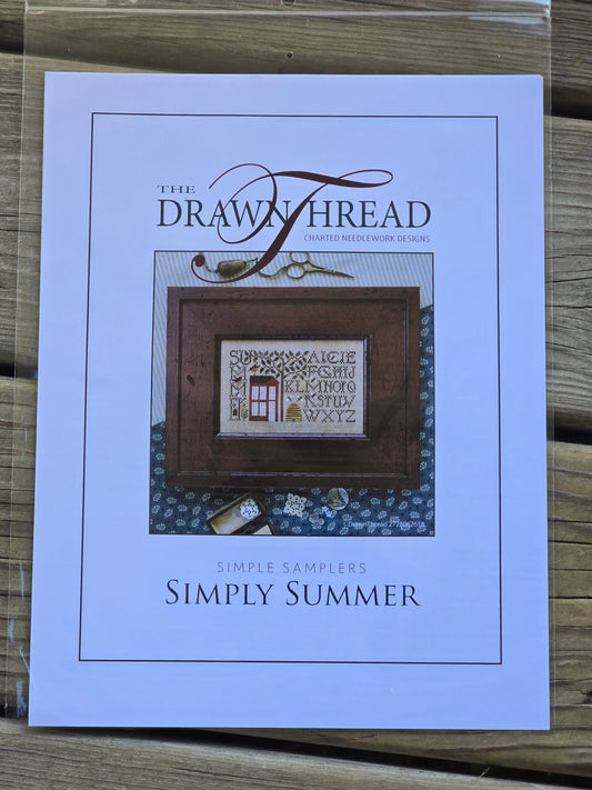 The Drawn Thread - Simple Samplers - Simply Summer - Cross Stitch Pattern