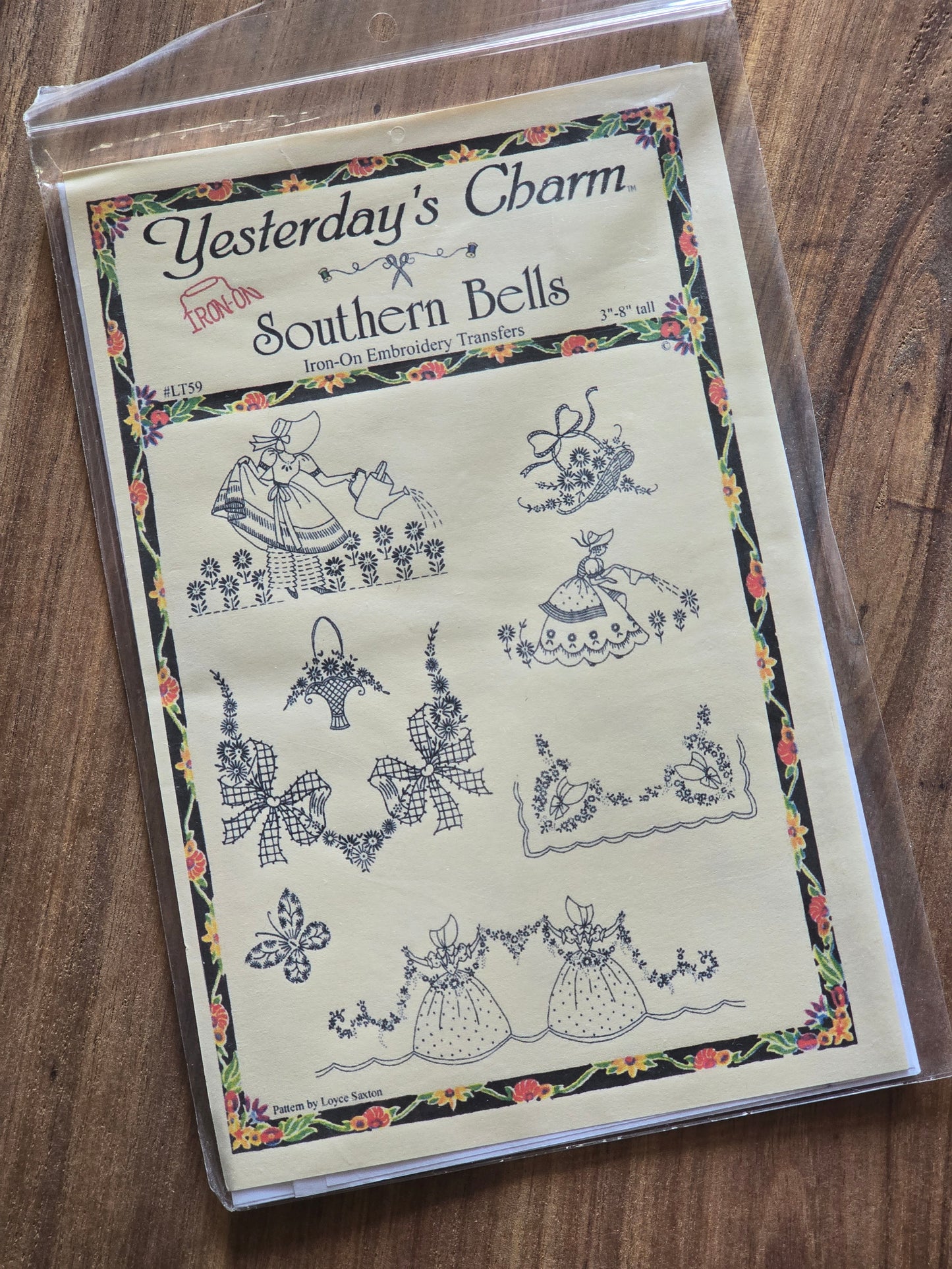 Yesterday's Charm - Southern Bells - Embroidery Pattern