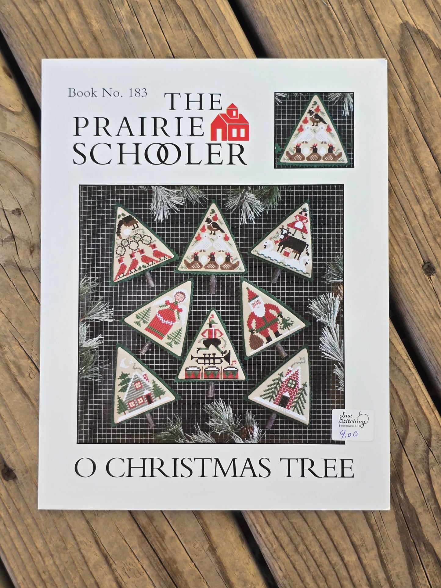 The Prairie Schooler - O Christmas Tree - Book No. 183 - Cross Stitch Pattern