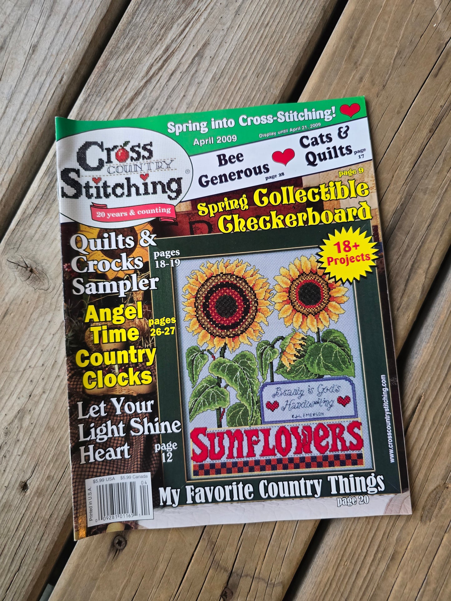 Cross Country Stitching Magazine - 2009 Bundle
