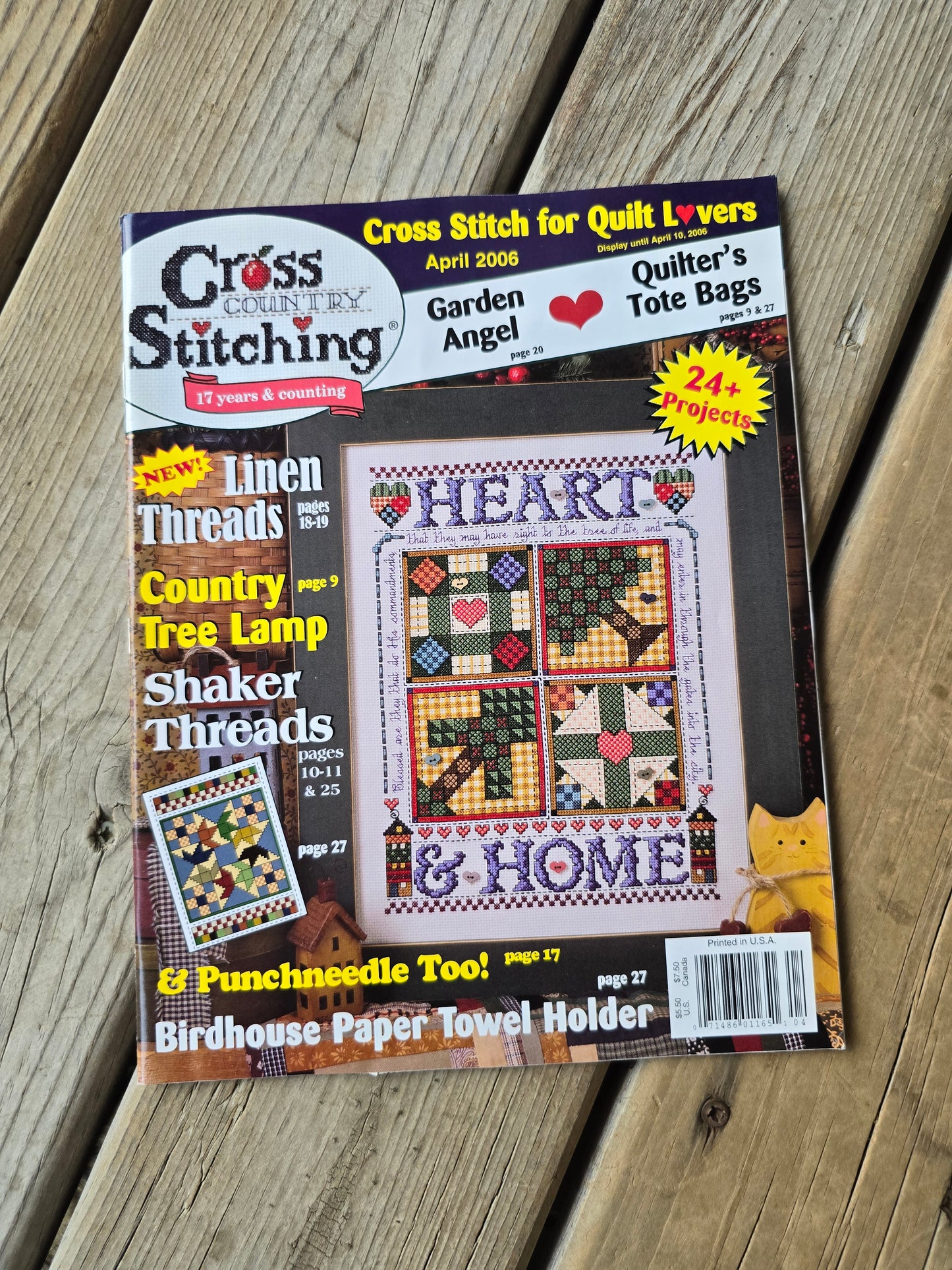 Cross Country Stitching Magazine - 2006 Bundle