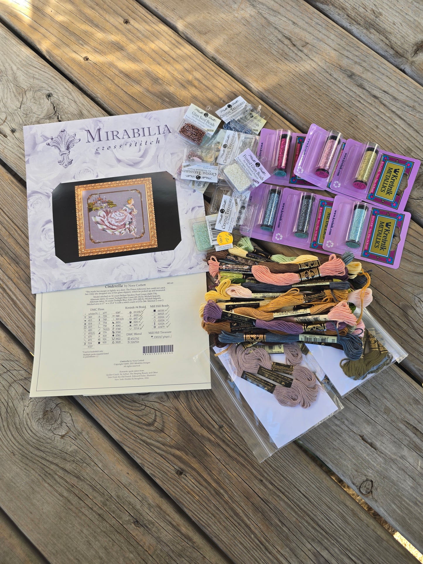 Mirabilia - Cinderella - Cross Stitch Kit