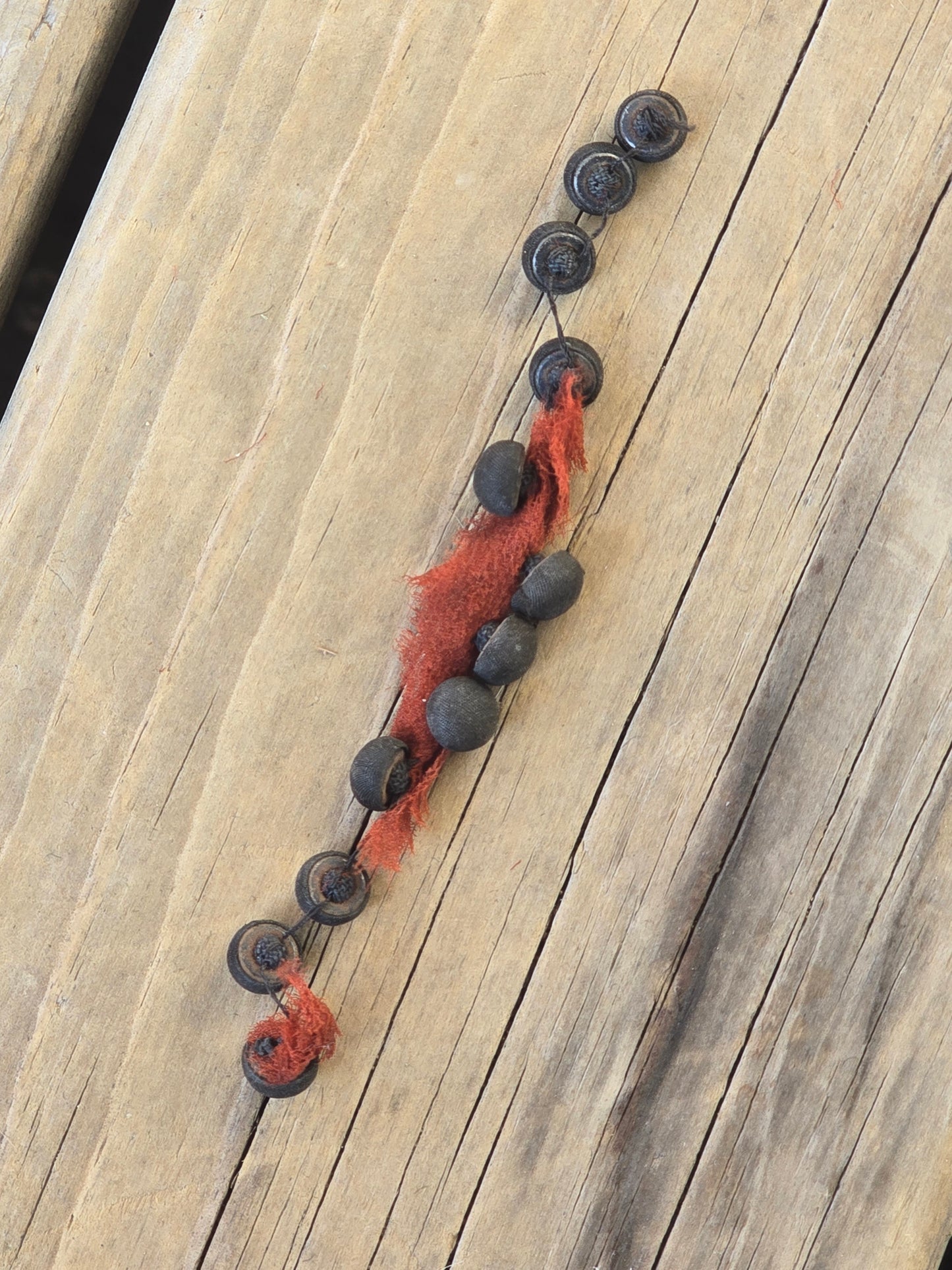 String of Antique Buttons
